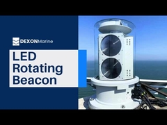 led rotating beacon for marine navigation lighting
